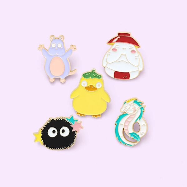 Hayao Miyazaki Enamel Pin - Spirited Away Supply