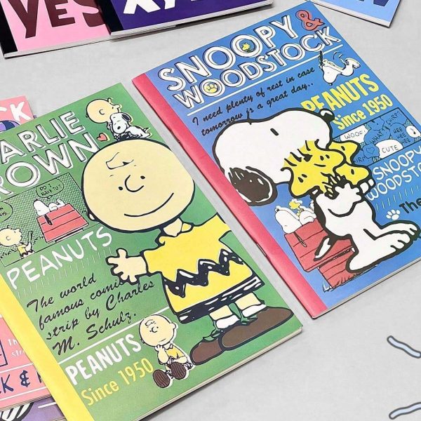 Peanuts Snoopy B5 Notebook - Limited Comics Series Discount - Image 2