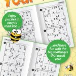 World s Best Puzzle - Sudoku 25.03.13: Large Print, 277 Puzzles, Enhance Your Skills With 5 Levels of Difficulty, Spring Edition, Bumble Bees & More! Online Sale - Image 2