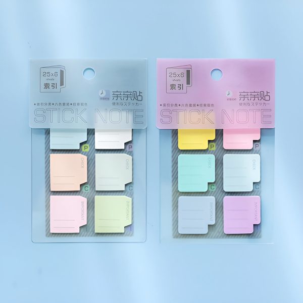 Pastel Color Index Sticky Note Set Online Hot Sale
