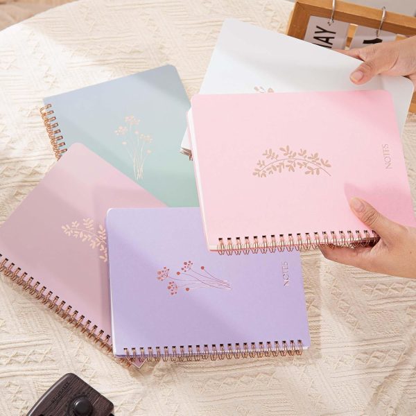 Serenity Bloom Spiral Notebooks Sale - Image 2