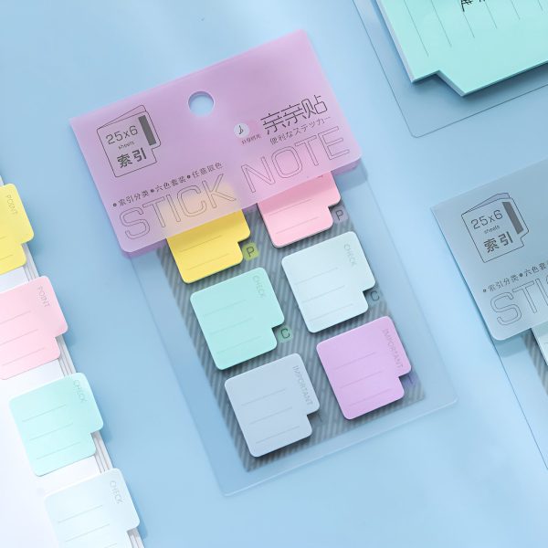 Pastel Color Index Sticky Note Set Online Hot Sale - Image 5