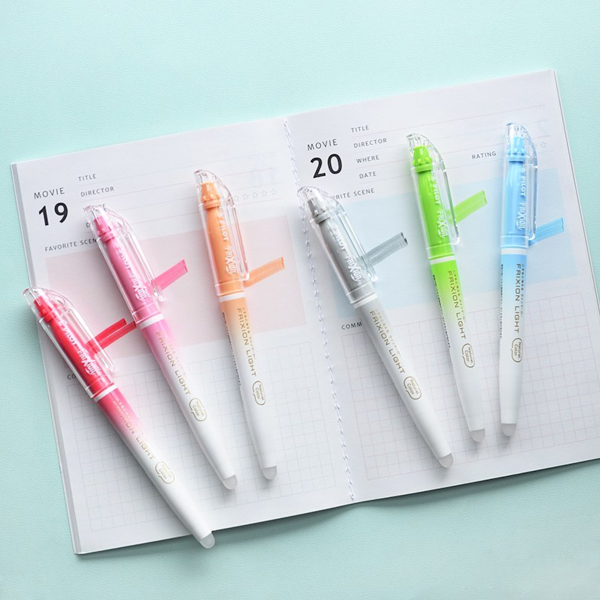 Pilot Frixion Light Natural Color Erasable Highlighters - NEW COLORS Online Sale - Image 4