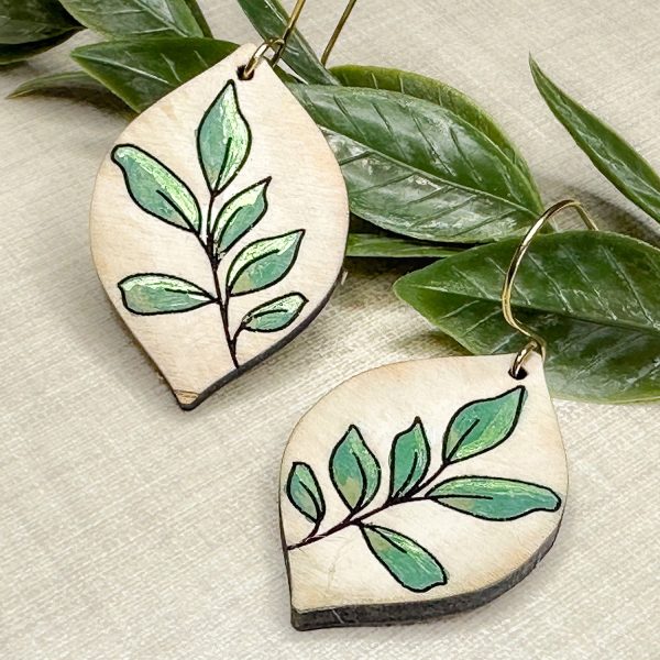 Botanical Dangle Earrings Online Hot Sale - Image 2