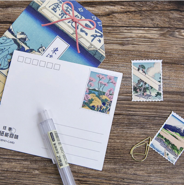 Ukiyo-e Paper Stickers Online now - Image 4