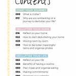 Learn How to Declutter Your Life - Begin Your Journey To Living A Simple Life: Organize, Plan, Refine and Focus! (Digest Size) For Sale - Image 3