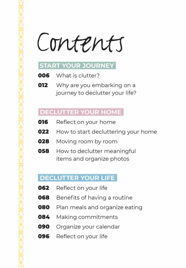 Learn How to Declutter Your Life - Begin Your Journey To Living A Simple Life: Organize, Plan, Refine and Focus! (Digest Size) For Sale - Image 3