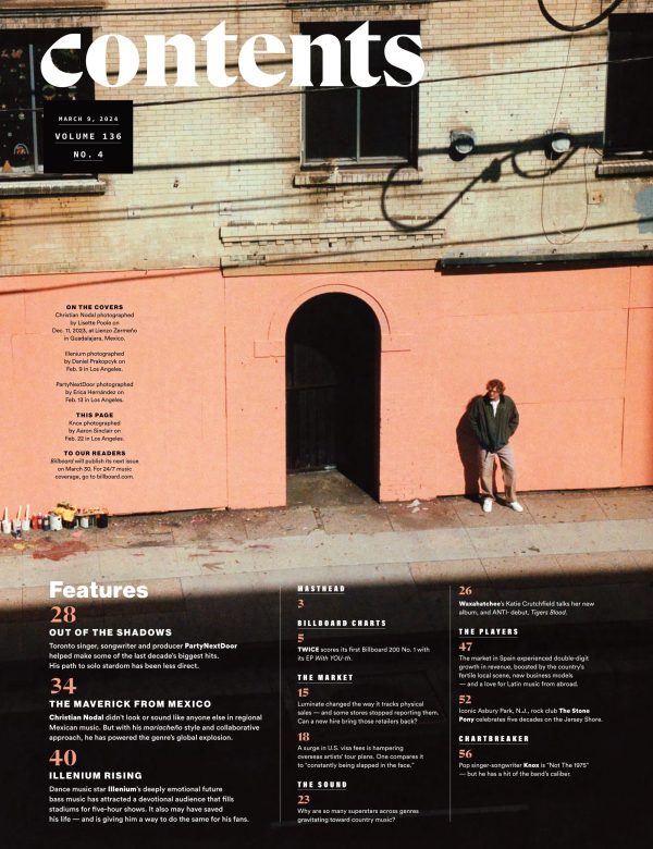 Billboard - 24.03.09 Edition: PartyNextDoor Is Drake’s Secret Weapon, Christian Nodal The Maverick Of Regional Mexican’s Explosion, Post Malone & Lana Del Rey Are Going Country & Hit-Boy Talks Beyoncé Supply - Image 2