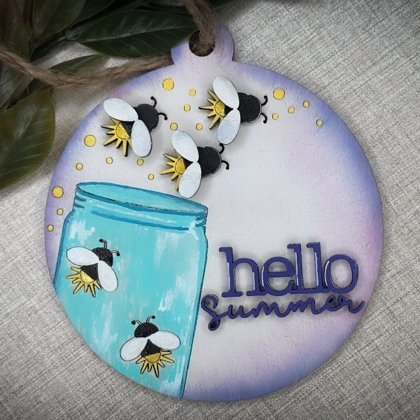 Hello Summer Fireflies Car Charm For Sale