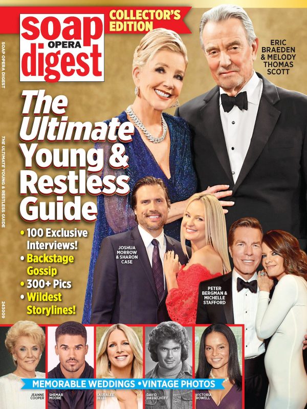 Soap Opera Digest - Young & Restless Guide: 100 Exclusive Interviews, Backstage Gossip, Wildest Storylines, Memorable Weddings, Vintage Photos, Eric Braeden, Melody Thomas Scott, Genoa City & Pics! For Discount