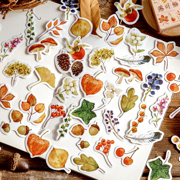 Forest Plants Paper Stickers Discount - Image 2