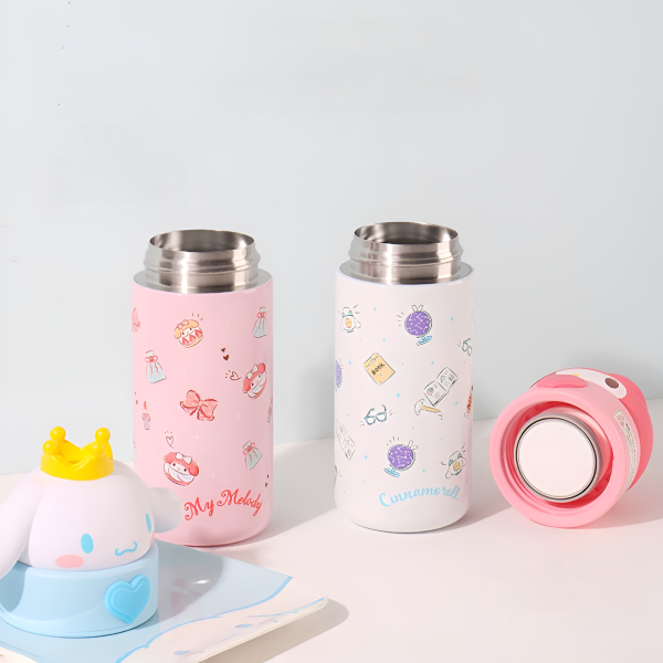 Sanrio Stainless Steel Thermos - Kawaii Creatures Online Hot Sale - Image 5