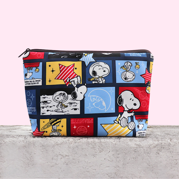 Peanuts Snoopy Travel Pouch - Discovering The Universe Fashion - Image 5