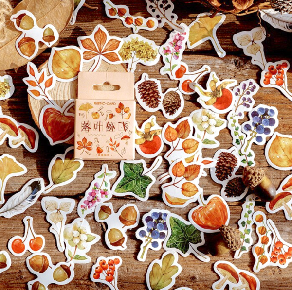 Forest Plants Paper Stickers Discount