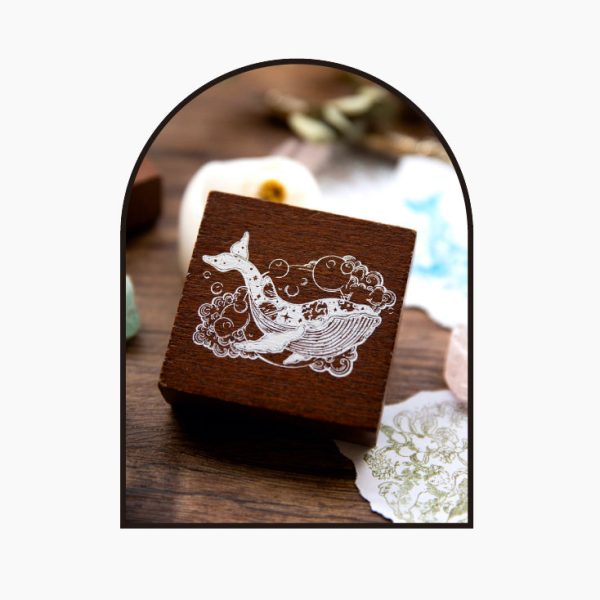 Magical Nature Wooden Stamps - Large Online Sale - Image 4