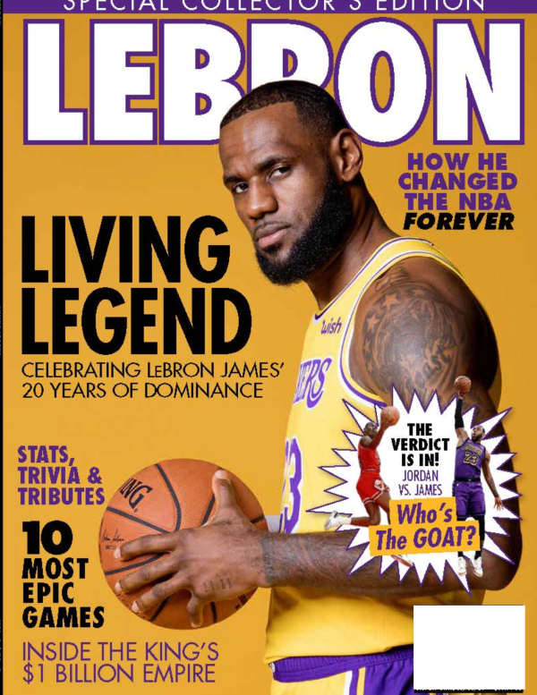 LeBron James - Special Collector s Edition: Celebrating 20 years of Dominance, All Time Leading Scorer in NBA History and Best All-Around Player! + A Look Inside The King s $1 Billion Empire Hot on Sale