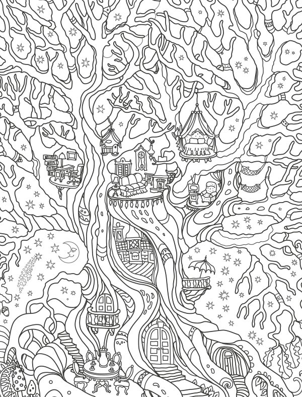 Myth & Magic Coloring Book - 47 Prints Ready to Frame! Destress, Relax and Satisfy Your Inner Picasso Online Hot Sale - Image 2