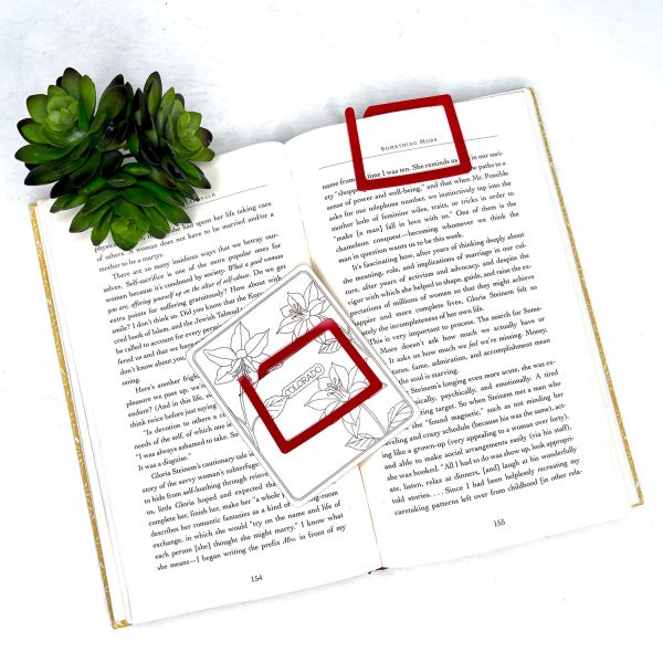 Colorado Shaped Bookmark with Card Backer - Paperclip - Snack Bag Closure For Sale