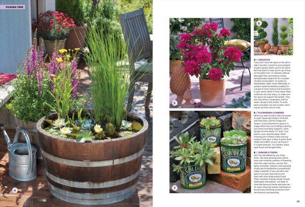 GARDEN STYLE - Guide to Container Gardening With 197 Beautiful & Colorful Ideas! DIY Tips and Ideas Using Planters, Pots, Flowers To Create Your Own Garden Oasis! on Sale - Image 4