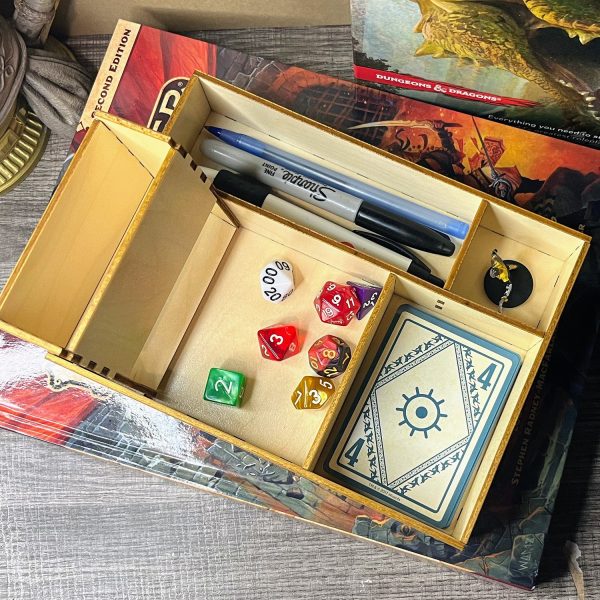 TTRPG Character Book: Tray with Dice Tower Online - Image 4