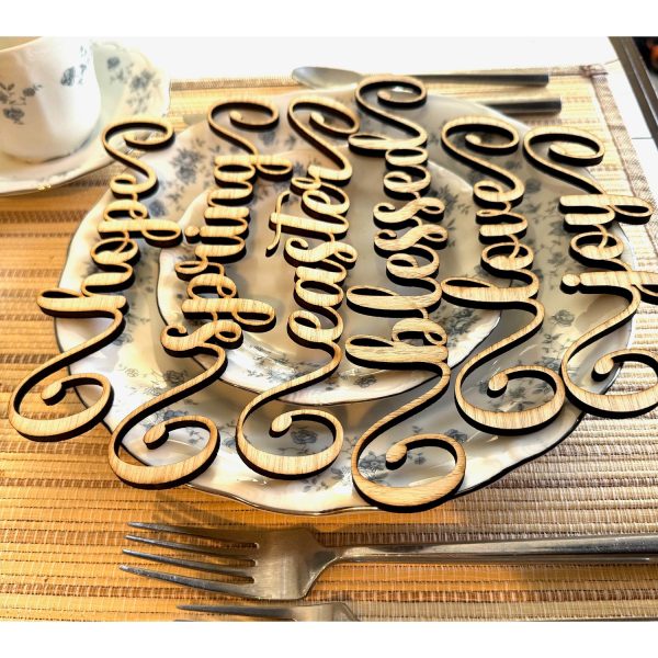 Festive Easter Word Cutouts - Spring Table Decor - Blessed, Love, Hope (Set of 6) Supply - Image 2