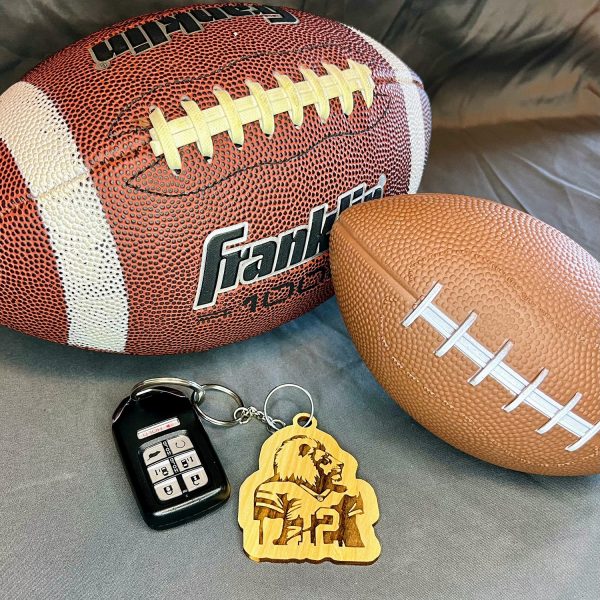 Football Lion Mascot Keychain on Sale - Image 2