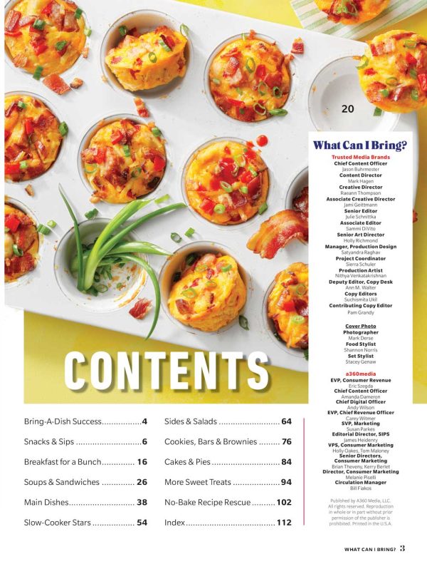 Taste of Home - What Can I Bring?: 109 Travel-Ready Recipes, Make & Take Apps, On-The-Go Main Dishes, Crowd-Pleasing Desserts, Fast No-Bake Recipes, Potluck, Barbecue, Bake Sale, Holiday Party & More! Fashion - Image 2