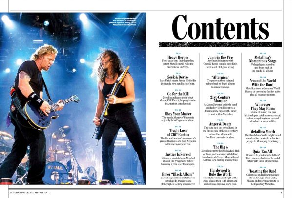 Metallica - 40 years of Heavy Metals Greatest Band: The Stories Behind The Songs, Inside Moments with the Group & Overcoming A Tragic Loss! From The Beginning With James Hetfield & Lars Ulrich To Now! Hot on Sale - Image 2