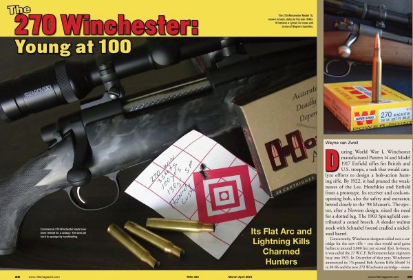 Rifle March 2024 - The Sporting Firearms Journal: 22 Winchester Magnum Rimfire, Springfield Armory M1A, Japanese Type 97 6.55mm Sniper Rifle, Scope Attachments, Gunsmithing, Testing & More! For Discount - Image 5