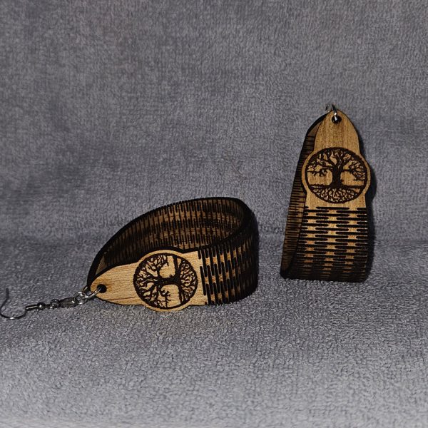 Tree of Life Living Hinge Earrings Cheap - Image 2