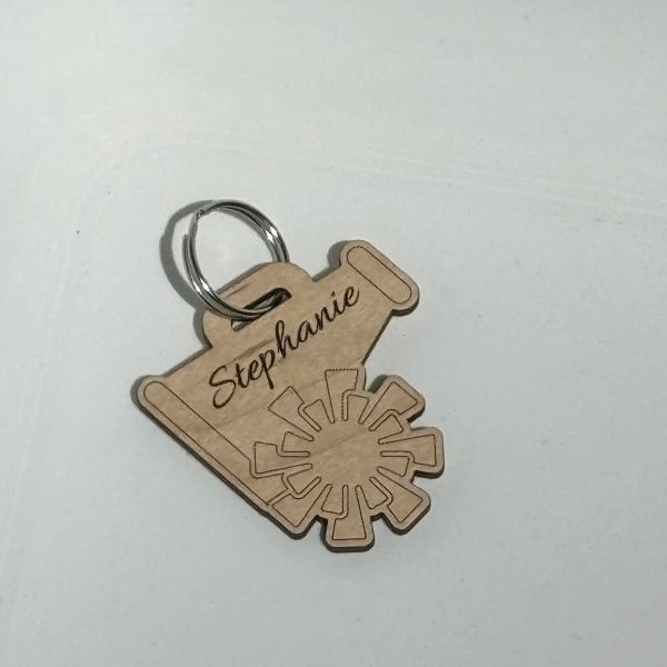 Customizable Cheerleader Keychain Supply - Image 2
