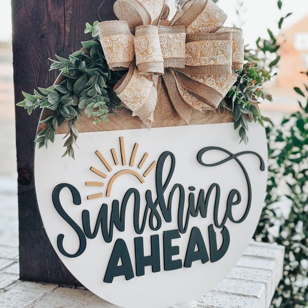 Sunshine Ahead Sunburst Door Hanger For Cheap - Image 3