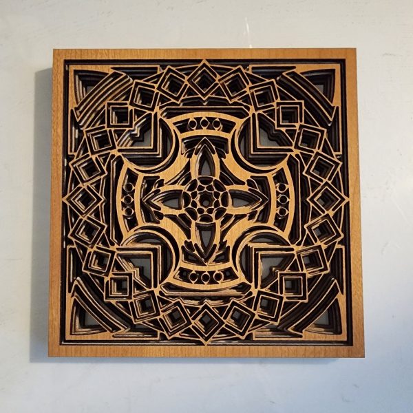 Layered Mandala Trivet Sale