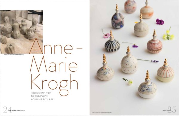 What Women Create - Inspiration For Your Imagination Winter 2023: Photography & Stories Of Handmade Products, Artist Diana Laufer, Melanie LeGrand & Sherry Karver, Sewing, Pottery, Paintings & Pets! Fashion - Image 3