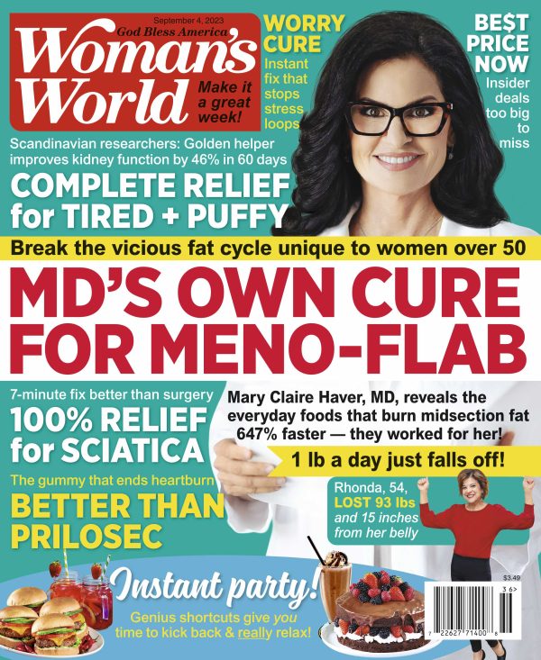 Woman s World - 09.04.23 MDs Own Cure for Meno Flab Supply