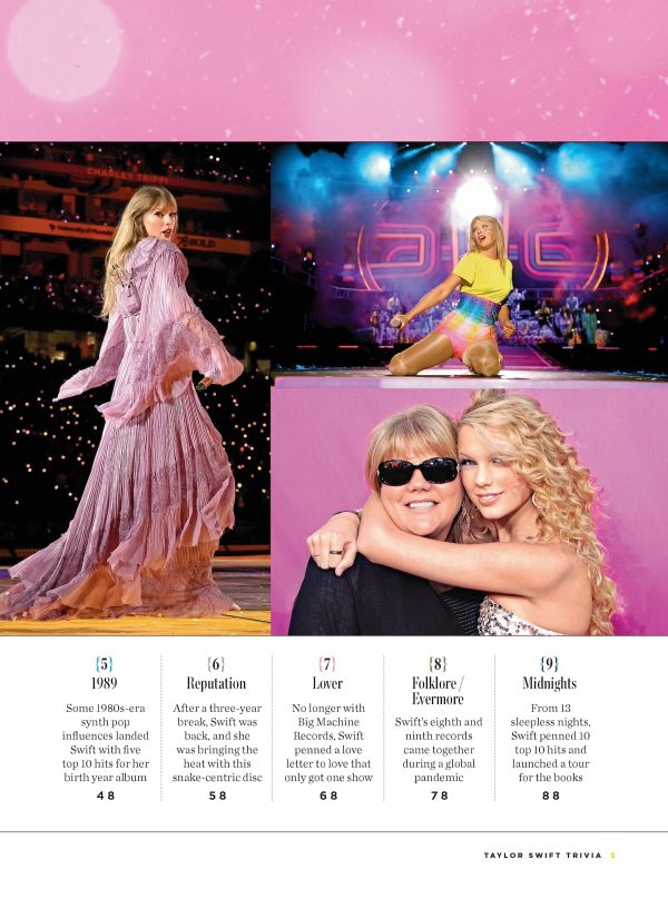 Taylor Swift Eras Tour - Trivia Book: Her Story, Album Evolution, Speak Now, Red, Reputation, Folklore, Songs, Inspiration, Lessons, Mistakes, Childhood, Breakups, VMAs Interruption, Pandemic & More! Discount - Image 3