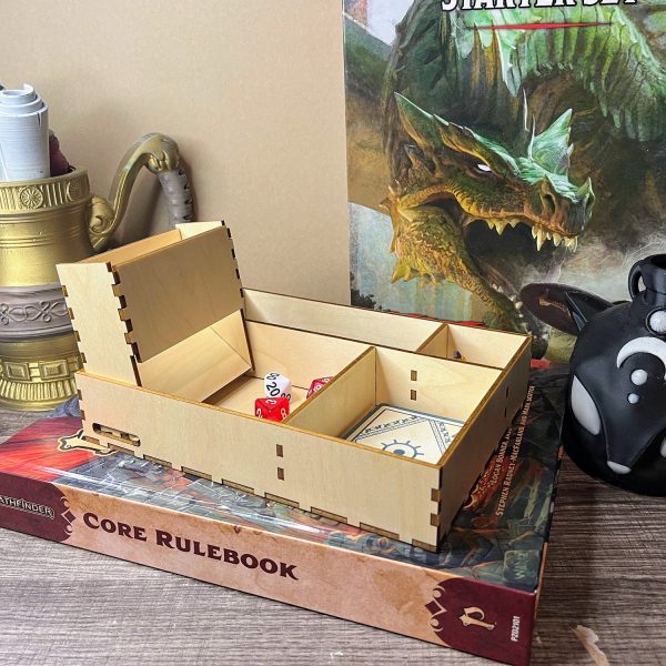 TTRPG Character Book: Tray with Dice Tower Online - Image 3