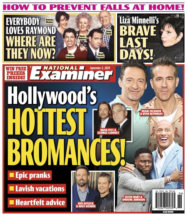 National Examiner - 09.02.24 Hollywood s Hottest Bromances Online Sale