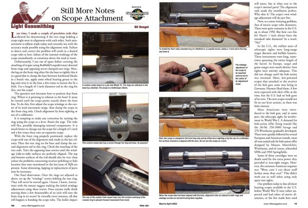 Rifle March 2024 - The Sporting Firearms Journal: 22 Winchester Magnum Rimfire, Springfield Armory M1A, Japanese Type 97 6.55mm Sniper Rifle, Scope Attachments, Gunsmithing, Testing & More! For Discount - Image 3