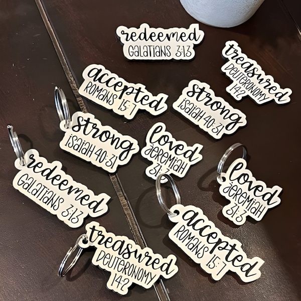 Who God Says You Are Keychain and Magnet (Set of 10) Sale - Image 2