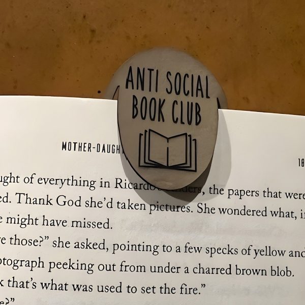 Anti-Social Book Club Paperclip Style Bookmark on Sale - Image 2