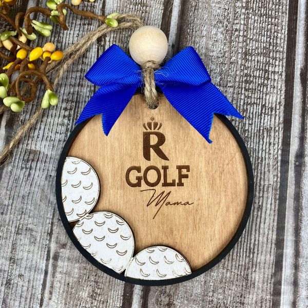 Customizable Golf Ornament   Bag Tag   Gift Tag Hot on Sale - Image 2