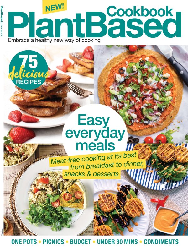 Plant Based Cookbook - Healthy New Way Of Cooking: 75 Recipes, Easy Vegan Meals, Quick 30-Min, One Pot, Meat-Free Cooking, Full Instructions, Budget-Friendly, Picnic, Breakfast, Dinner, Snack & Flavor Online now