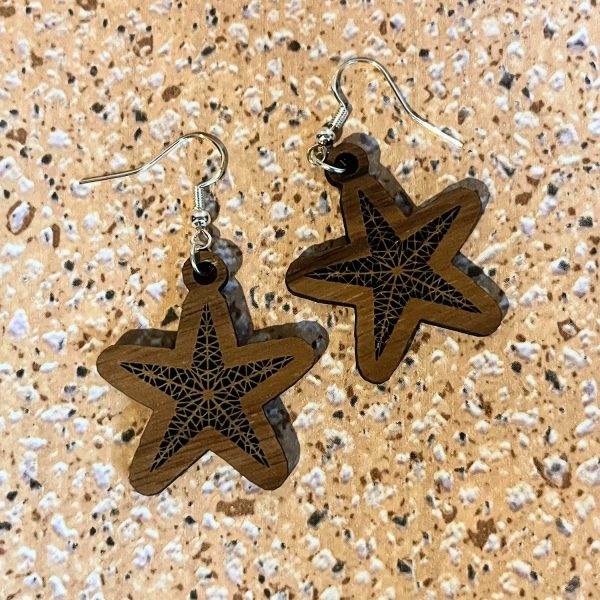 Geometric Starfish Earrings Sale