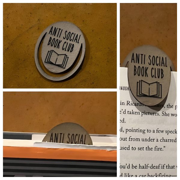Anti-Social Book Club Paperclip Style Bookmark on Sale