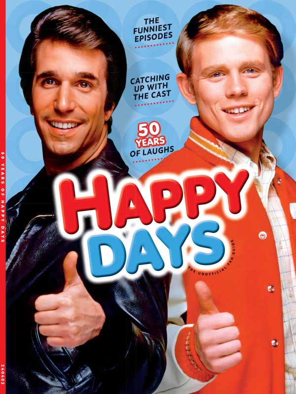 Happy Days - Cunningham Family, 1950s Post-War Milwaukee, Classic Sit-Com, Funniest Episodes, Nostalgia, Cast Today, Fonzie, Henry Winkler, Marion Ross, Ron Howard, Sayings, Songs, Trends & Spin-Offs! Online Hot Sale