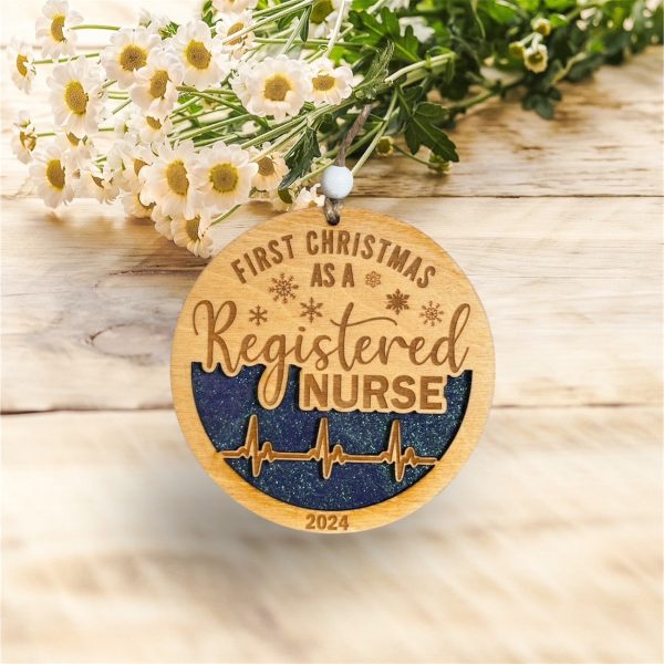 First Christmas Nurse RN Ornament Sale - Image 5