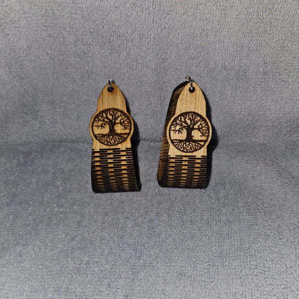 Tree of Life Living Hinge Earrings Cheap
