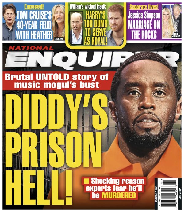 National ENQUIRER - 10.07.24 Diddy s Prison Hell Discount