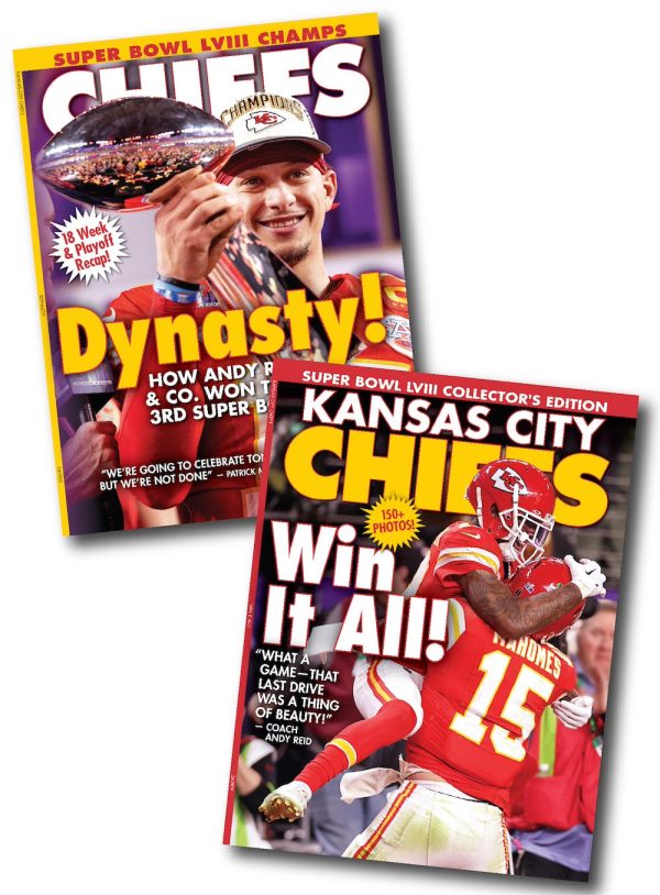 Super Bowl LVIII Champions Kansas City Chiefs - 150+ Photos, 18 Week & Playoff Recap, How Coach Andy Reid Won 3rd Super Bowl, Patrick Mahomes, Travis Kelce, Isiah McCaffrey, 49ers, Brock Purdy & More! Cheap - Image 3